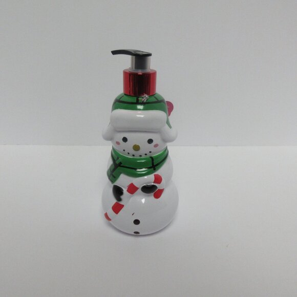 Snowflurries refillable handsoap dispenser Christmas/Holiday 16.9 OZ 500 ML - Picture 5 of 5
